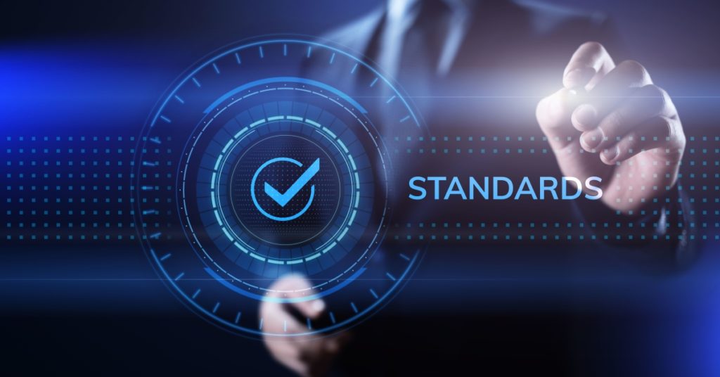 API standards and specifications concept